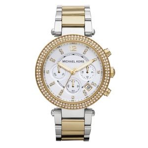Michael by Michael Kors ‘Parker’ Two Tone Watch